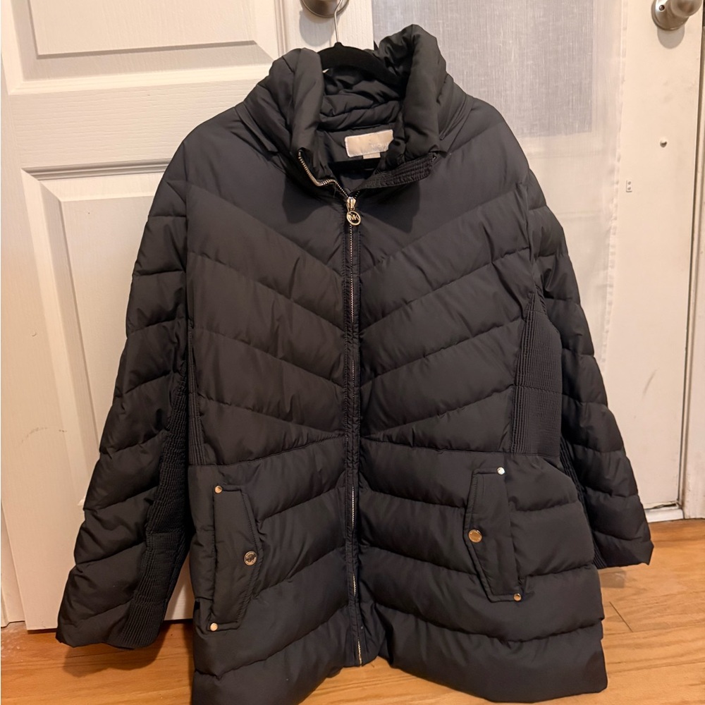 Plus Size Michael Kors Puffer Jacket